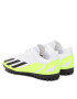 adidas Обувки X Crazyfast.4 Turf Boots IE4066 Бял - Pepit.bg