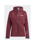 adidas Outdoor яке Terrex Xperior GORE-TEX Paclite Rain IB4257 Червен Regular Fit - Pepit.bg