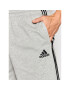 adidas Спортни шорти Aeroready Essentials 3-Stripes GK9990 Сив Regular Fit - Pepit.bg