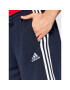 adidas Performance Спортни шорти Essentials French Terry 3-Stripes GK9598 Тъмносин Regular Fit - Pepit.bg