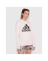 adidas Суитшърт Essentials Logo HD1707 Розов Loose Fit - Pepit.bg