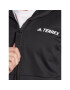 adidas Суитшърт от техническо трико Terrex Fleece Lite GI7313 Черен Regular Fit - Pepit.bg