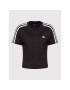 adidas Performance Тишърт Essentials 3-Stripes GL0777 Черен Loose Fit - Pepit.bg