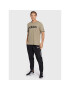 adidas Тишърт Essentials Embroidered Linear Logo HC4962 Зелен Regular Fit - Pepit.bg