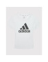 adidas Тишърт Essentials GU2760 Бял Slim Fit - Pepit.bg