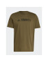 adidas Тишърт Terrex Classic Logo HF3283 Зелен Regular Fit - Pepit.bg