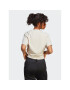 adidas Тишърт W Hol T HN6484 Бежов Regular Fit - Pepit.bg