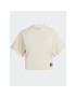adidas Тишърт W Hol T HN6484 Бежов Regular Fit - Pepit.bg