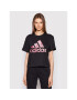 adidas Тишърт ZOE SALDANA Graphic HB1515 Черен Relaxed Fit - Pepit.bg