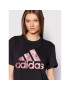 adidas Тишърт ZOE SALDANA Graphic HB1515 Черен Relaxed Fit - Pepit.bg