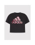 adidas Тишърт ZOE SALDANA Graphic HB1515 Черен Relaxed Fit - Pepit.bg