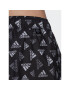 adidas Плувни шорти Logo Print CLX Swim Shorts Very Short Length HT4345 Черен Regular Fit - Pepit.bg