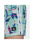 adidas Плувни шорти Seasonal Floral CLX Very Short Length Swim Shorts HT2120 Зелен Regular Fit - Pepit.bg