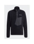 adidas Полар Terrex XPLORIC High-Pile-Fleece IB6553 Черен Regular Fit - Pepit.bg