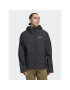 adidas Преходно яке Terrex Multi RAIN.RDY 2.5-Layer Rain Jacket HM4051 Черен Regular Fit - Pepit.bg