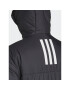 adidas Пухено яке Bsc 3-Stripes HG8756 Черен Regular Fit - Pepit.bg