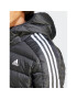 adidas Пухено яке Essentials 3-Stripes HZ8522 Черен Regular Fit - Pepit.bg