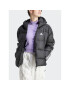 adidas Пухено яке Essentials 3-Stripes Mid Down HZ8483 Черен Regular Fit - Pepit.bg