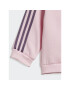 adidas Спортен екип Essentials Full-Zip Hooded Jogger Set IJ8851 Розов Regular Fit - Pepit.bg