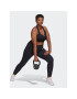 adidas Спортен сутиен Powerreact Training Medium-Support Bra (Plus Size) HC7492 Черен - Pepit.bg