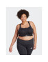 adidas Спортен сутиен Tailored Impact Luxe Training High-Support Bra (Plus Size) HS7263 Черен - Pepit.bg