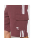 adidas Спортни шорти 3S Cargo HC1907 Бордо Regular Fit - Pepit.bg