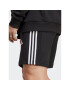 adidas Спортни шорти Essentials French Terry 3-Stripes Shorts IC9435 Черен Regular Fit - Pepit.bg