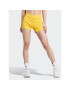 adidas Спортни шорти Lounge Rib Booty Shorts IC9453 Жълт Fitted Fit - Pepit.bg