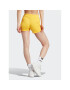 adidas Спортни шорти Lounge Rib Booty Shorts IC9453 Жълт Fitted Fit - Pepit.bg