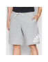 adidas Спортни шорти Loungewear Must Haves Badge Of Sport EB5260 Сив Regular Fit - Pepit.bg