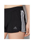 adidas Спортни шорти Pacer 3-Stripes DU3502 Черен Regular Fit - Pepit.bg