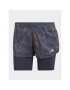 adidas Спортни шорти Run Fast 2-in-1 Shorts HS8612 Черен Slim Fit - Pepit.bg