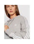 adidas Суитшърт adicolor Classics Crop H34615 Сив Relaxed Fit - Pepit.bg