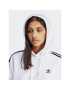 adidas Суитшърт Adicolor Classics Crop Hoodie IB7387 Бял Loose Fit - Pepit.bg