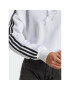 adidas Суитшърт Adicolor Classics Crop Hoodie IB7387 Бял Loose Fit - Pepit.bg