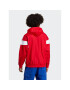 adidas Суитшърт Adicolor Classics Cut Line Hoodie IB9945 Червен Loose Fit - Pepit.bg