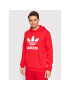 adidas Суитшърт adicolor Classics Trefoil HE9500 Червен Standard Fit - Pepit.bg