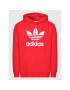 adidas Суитшърт adicolor Classics Trefoil HE9500 Червен Standard Fit - Pepit.bg