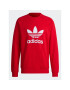 adidas Суитшърт adicolor Classics Trefoil IA4855 Червен Regular Fit - Pepit.bg