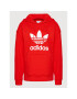 adidas Суитшърт adicolor Trefoil H33588 Червен Regular Fit - Pepit.bg