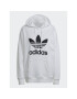 adidas Суитшърт adicolor Trefoil HN8329 Бял Regular Fit - Pepit.bg