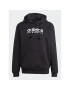 adidas Суитшърт All SZN Fleece Graphic Hoodie IC9771 Черен Loose Fit - Pepit.bg