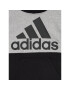 adidas Суитшърт Colorblock Fleece HC5658 Черен Regular Fit - Pepit.bg