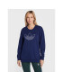adidas Суитшърт Crew HK5177 Тъмносин Oversize - Pepit.bg