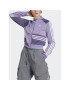 adidas Суитшърт Crop Track Top IC2375 Виолетов - Pepit.bg