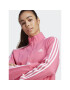 adidas Суитшърт Essentials 3-Stripes Quarter-Zip Sweatshirt IC9944 Розов Regular Fit - Pepit.bg