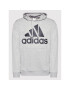 adidas Суитшърт Essentials Big Logo GK9541 Сив Regular Fit - Pepit.bg