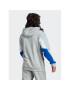 adidas Суитшърт Essentials Colorblock Hoodie HY5930 Сив Regular Fit - Pepit.bg