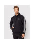 adidas Суитшърт Essentials Fleece 3-Stripes GK9072 Черен Regular Fit - Pepit.bg