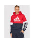 adidas Performance Суитшърт Essentials Fleece Colorblock H58980 Червен Regular Fit - Pepit.bg